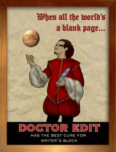 Doctor Edit's writing services: business writing and memoir editing