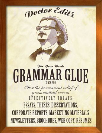 Copyediting services